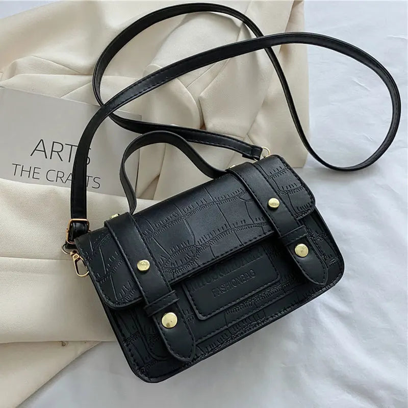 Small Handbag Women Crossbody Bag Single Shoulder High Pu Leather Lady Bag