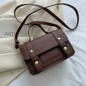 Small Handbag Women Crossbody Bag Single Shoulder High Pu Leather Lady Bag