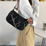 Casual Retro Women Travel Chain Clutch Purse Handbag