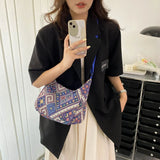 Canvas Crossbody Bag for Women Casual Shoulder Tote