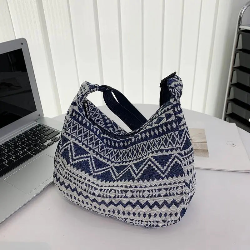 Canvas Crossbody Bag for Women Casual Shoulder Tote