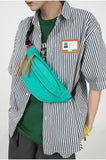 Casual Unisex Chest Packs Nylon Crossbody Bags Waterproof Small Shoulder Handbag