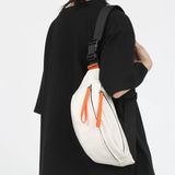 Casual Unisex Chest Packs Nylon Crossbody Bags Waterproof Small Shoulder Handbag