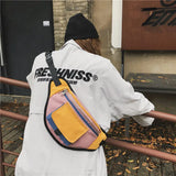 Unisex Waist Bag Fanny Pack Hip-hop Waist Pack Sports Shoulder Bag
