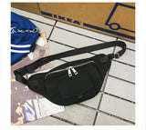 Unisex Waist Bag Fanny Pack Hip-hop Waist Pack Sports Shoulder Bag