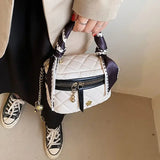 Casual Box Shape Shoulder Bag for Women