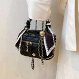 Casual Box Shape Shoulder Bag for Women