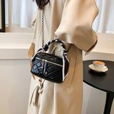 Casual Box Shape Shoulder Bag for Women