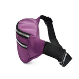 Waterproof Oxford Fanny Pack Crossbody Chest Bag Travel Light Belt Bag