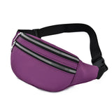 Waterproof Oxford Fanny Pack Crossbody Chest Bag Travel Light Belt Bag