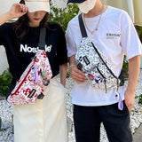 Nylon Fanny Pack Women's Waist Bag Cartoon Belt Handy Packs Banana Chest Bag