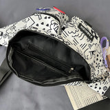 Nylon Fanny Pack Women's Waist Bag Cartoon Belt Handy Packs Banana Chest Bag
