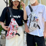Nylon Fanny Pack Women's Waist Bag Cartoon Belt Handy Packs Banana Chest Bag