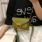 Women's Lizard Leather Waist Bag Phone Pouch Chest Pack Crossbody