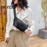 Women's Leather Waist Bag Shoulder Bag Travel Chest Bag Fanny Pack