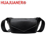 Casual Leather Waist Bag Women Shoulder Travel Chest Fanny Pack Belt Purses