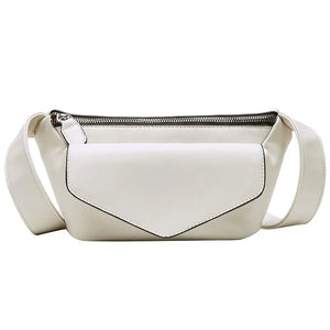 Leather Waist Bag Women Shoulder Bag Travel Chest Bag Fanny Pack Belt Purses