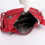 Waterproof Messenger Bag For Lady High Nylon Shoulder Bag Large Capacity