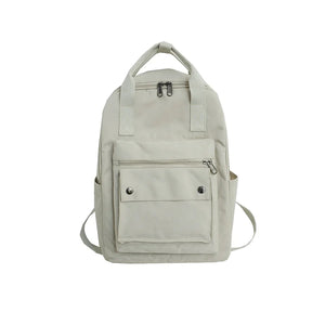 Waterproof Nylon Women Backpack Teenage Girl College Schoolbag Tote Bookbag