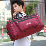 Waterproof Oxford Luggage Bags Large Capacity Men Travel Handbag