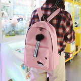 Waterproof Oxford Women's Backpack for Teenagers Girls Mini Travel Bag