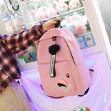 Waterproof Oxford Women's Backpack for Teenagers Girls Mini Travel Bag