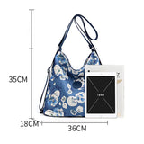 Waterproof Women Shoulder Bag Nylon Female Tote Crossbody Business Handbag