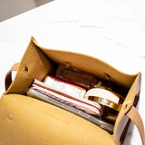 Women's Small Leather Crossbody Bag Tote Shoulder Handbag