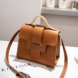 Women's Small Leather Crossbody Bag Tote Shoulder Handbag