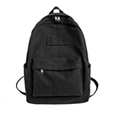 Casual Women Backpack Canvas Shoulder Bag Anti-theft School Bag