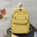 Casual Women Backpack Canvas Shoulder Bag Large Capacity Rucksack School Bag