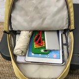 Casual Women Backpack Canvas Shoulder Bag Large Capacity Rucksack School Bag