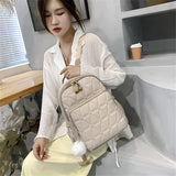 Casual Women Backpack Ladies Nylon Rucksack Anti Theft Travel Bagpacks Female