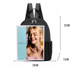 Casual Women Backpack Water Proof School Shoulder Bag Mochila Travel Bag
