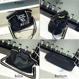 Women Bling Sequins Shoulder Bag Large Capacity Handbag Travel Tote