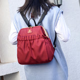 Women Waterproof Nylon Shoulder Bag Large Capacity School Book Bag
