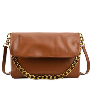 Casual Women Chain Shoulder Messenger Bag Vintage Tote Travel Bag