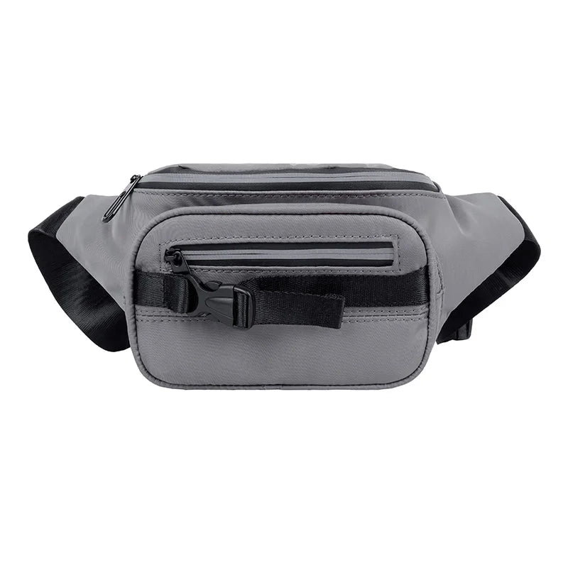 Casual Women Chest Bag Hip Fanny Pack Multi-Function Crossbody Pouch