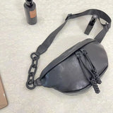 Casual Leather Women Chest Bag Crossbody Shoulder Purse Phone Bag