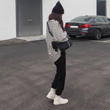 Nylon Chain Crossbody Handbags 3 in 1 Satchels Bags for Women Girls