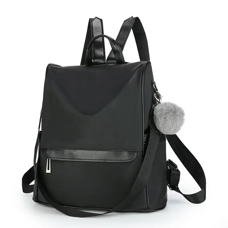 Casual Women Girls Oxford School Backpacks Anti Theft Backpack
