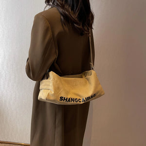 Casual Canvas Crossbody & Shoulder Bag Eco Purse for College Girls
