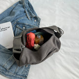 Casual Canvas Crossbody & Shoulder Bag Eco Purse for College Girls