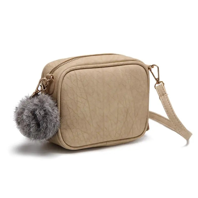Women Mini Crossbody Bag Embossed PU Leather Small Messenger Shoulder Bag