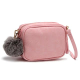 Women Mini Crossbody Bag Embossed PU Leather Small Messenger Shoulder Bag