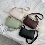 Casual Women PU Leather Crossbody Bag Female Chain Messenger Shoulder Handbags
