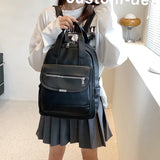 Casual Women Pu Leather Backpacks High Ladies Large Capacity Shoulder Travel Bag