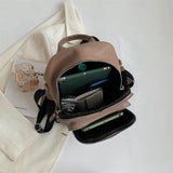 Casual Women Pu Leather Backpacks High Ladies Shoulder Travel Bags
