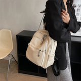 Casual Women Pu Leather Backpacks High Ladies Shoulder Travel Bags