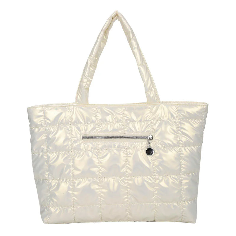 Casual Women Shoulder Bag Lattice Solid Large Underarm Bags